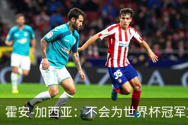 霍安-加西亚：不会为世界杯冠军文身；幸亏不必为小蜘蛛操心